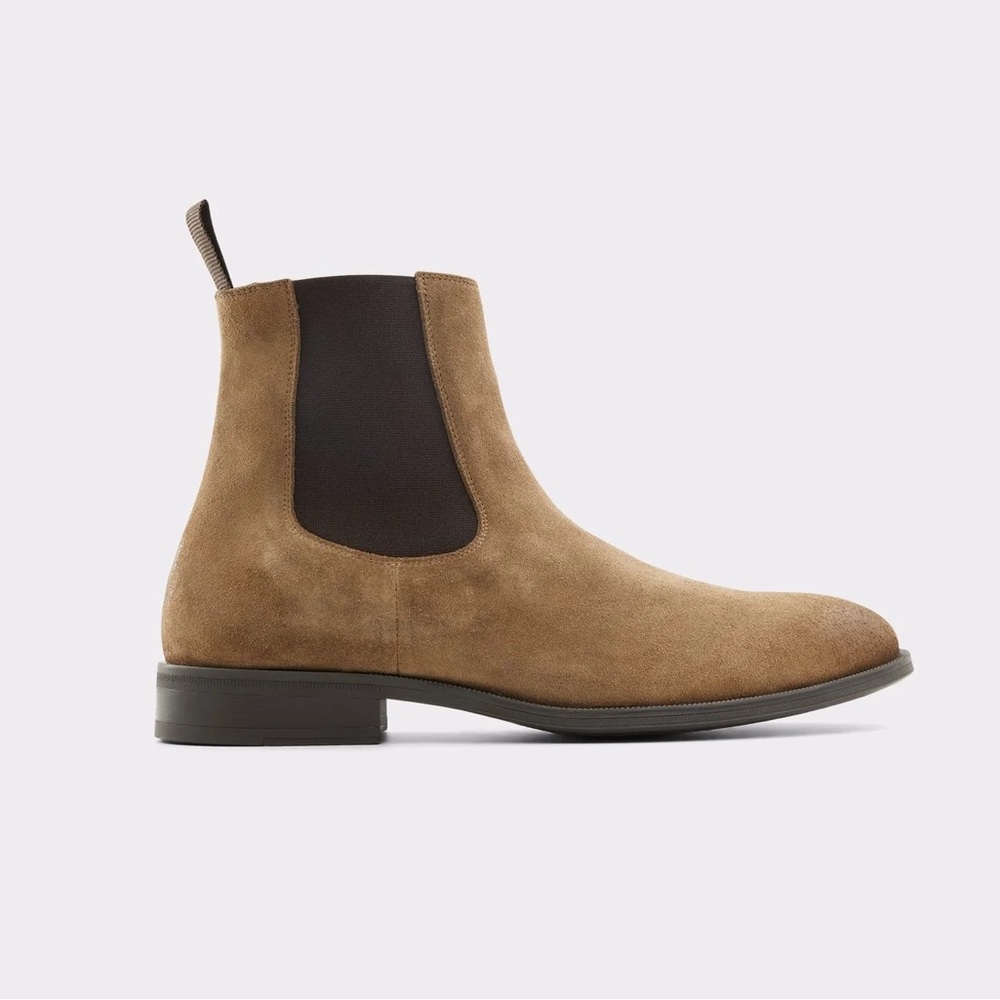 Aldo Leather Ankle Chelsea Boots